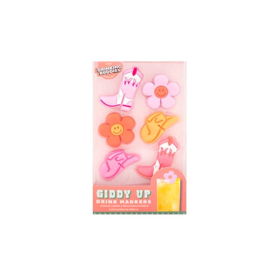 Giddy Up Rodeo Drink Markers, 6ct.
